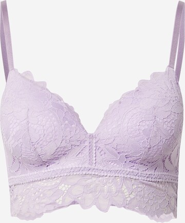 Hunkemöller - Soutien Bustier Soutien 'Shiloh' em roxo: frente