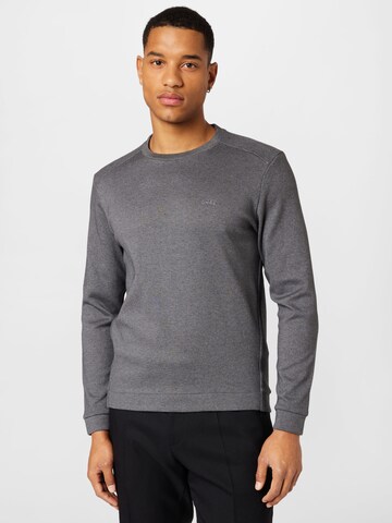 BOSSSweater majica 'Salbo' - siva boja: prednji dio