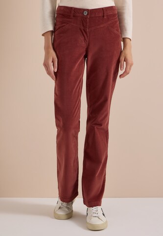 CECIL Slim fit Pants in Red