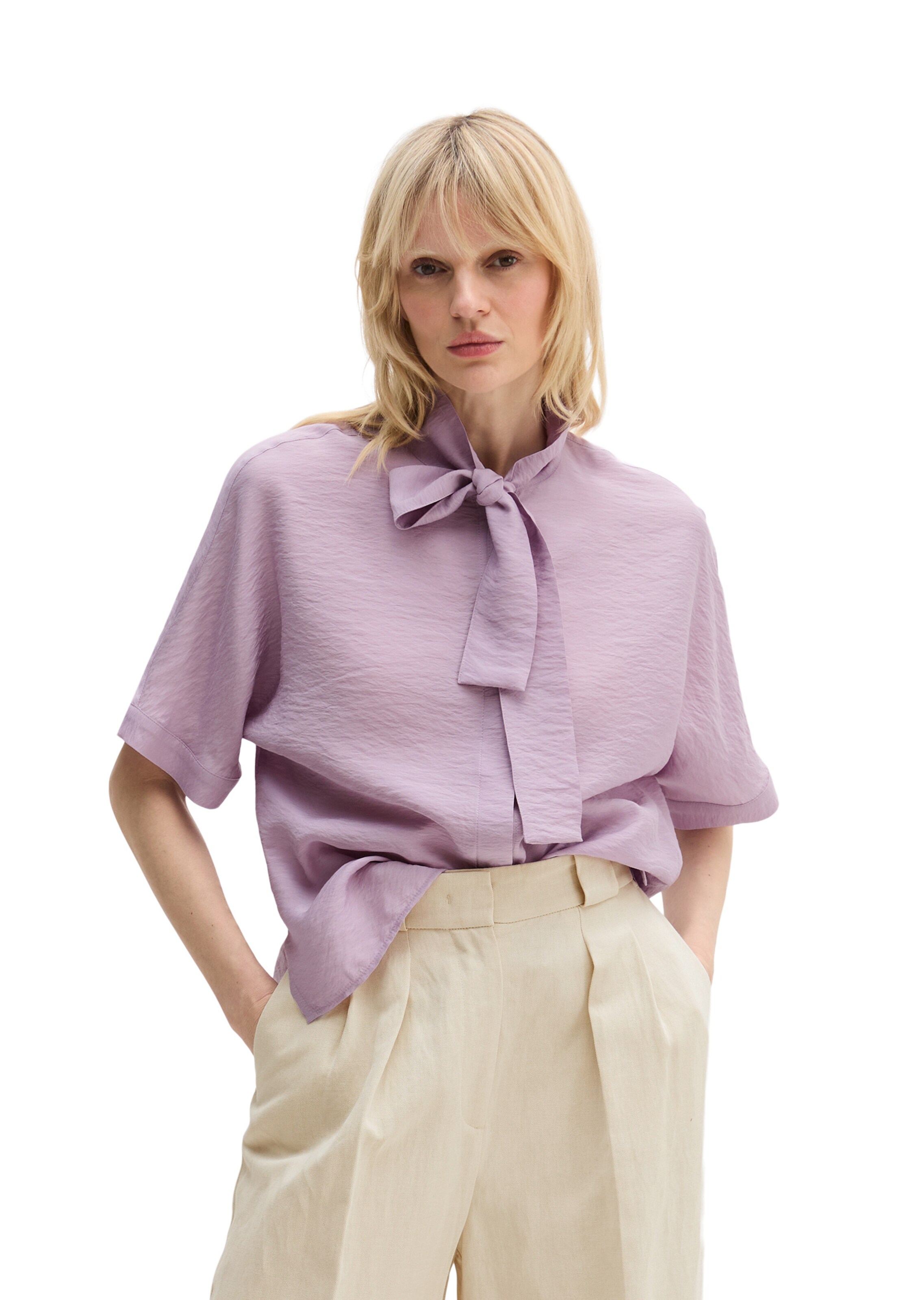 Marc O'Polo Bluse in Lila: Vorderseite