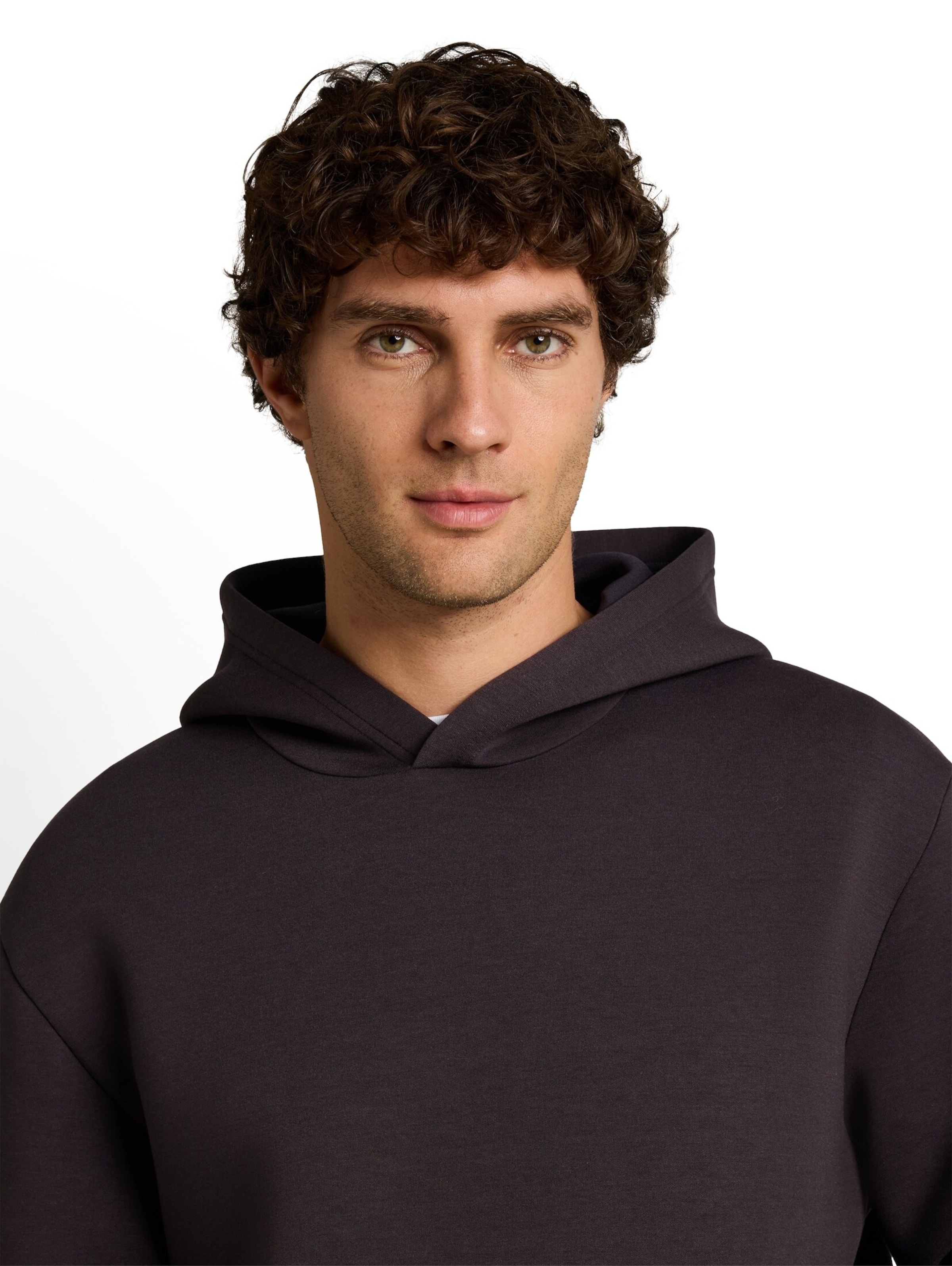 TOM TAILOR DENIM Sweatshirt in Grau