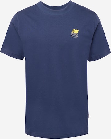 new balance Shirt in Blauw: voorkant