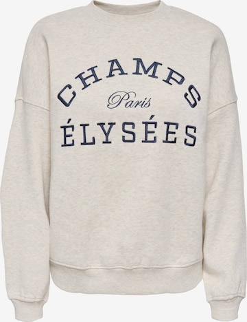 JDY Mikina 'JDYMESA' – béžová: přední strana