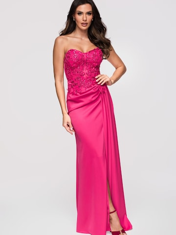Ombre Evening dress in Pink
