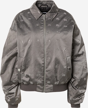 Karl LagerfeldPrijelazna jakna - siva boja: prednji dio