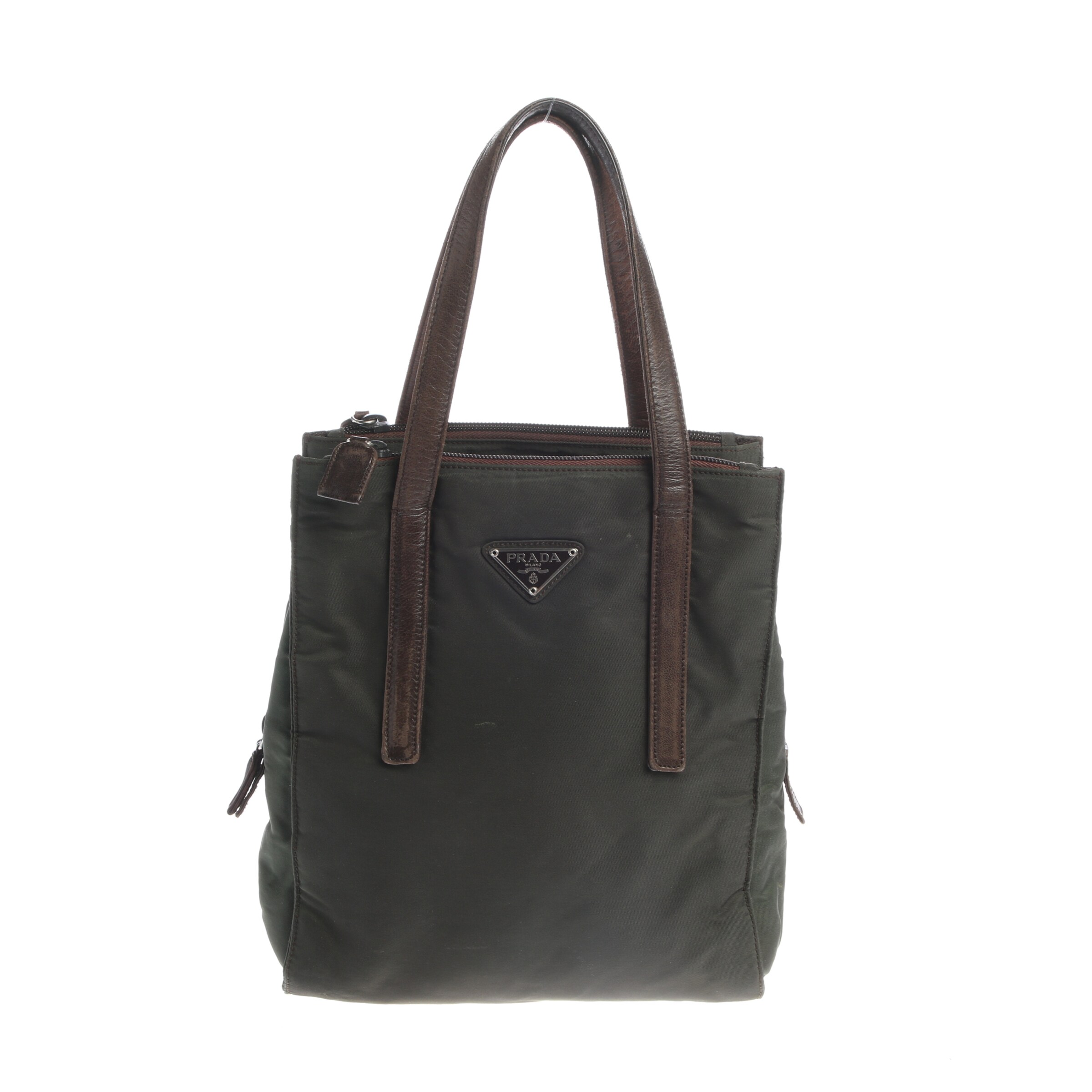 PRADA Bag in One size in Green: front