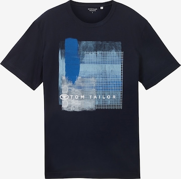 TOM TAILOR T-Shirt in Blau: predná strana