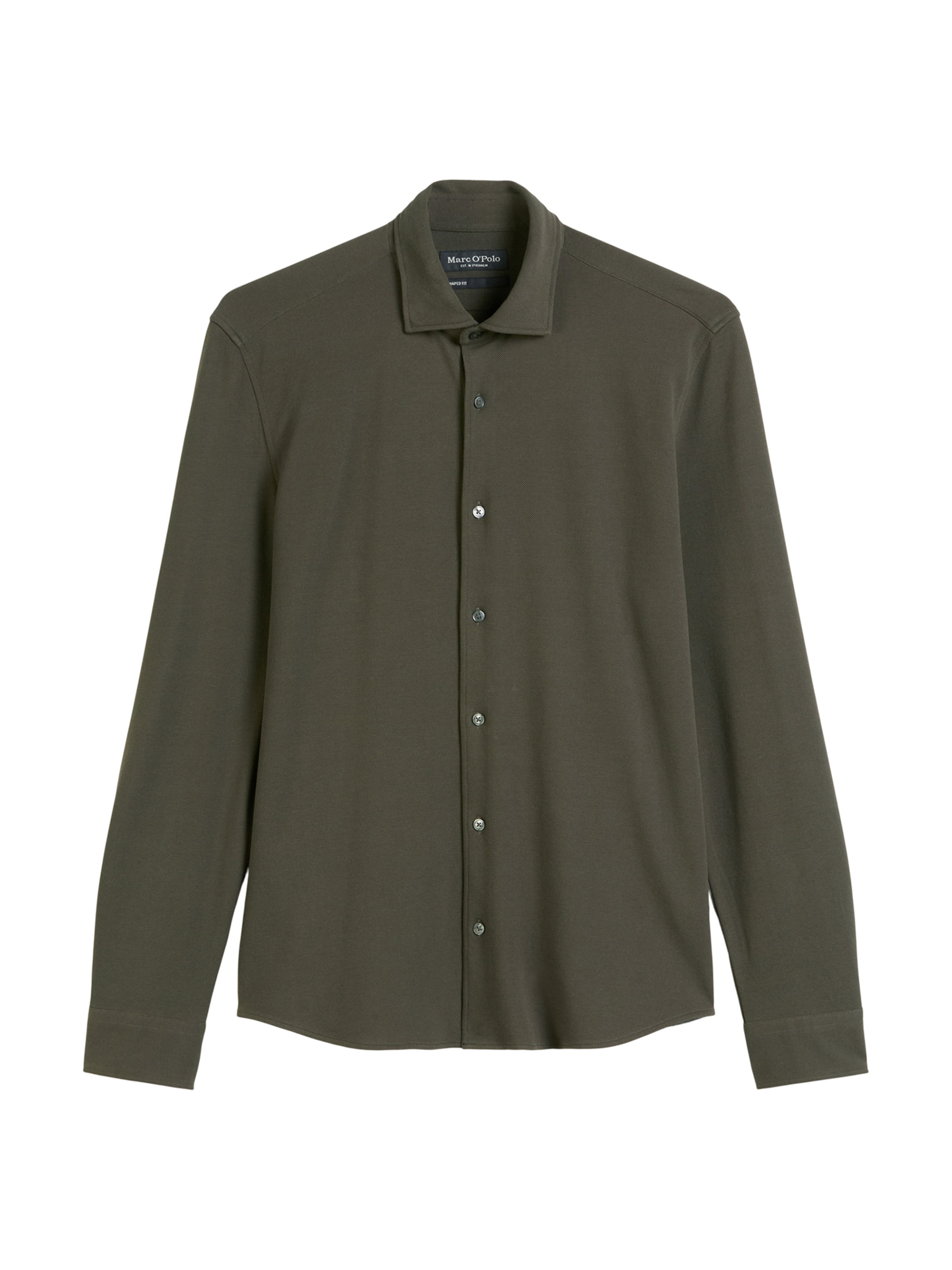 Marc O'Polo Regular fit Πουκάμισο σε πράσινο: μπροστά