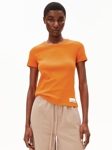 ARMEDANGELS Shirt 'KARDAA' in Orange: Vorderseite