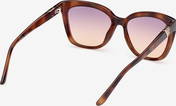 Lunettes de soleil GUESS en marron