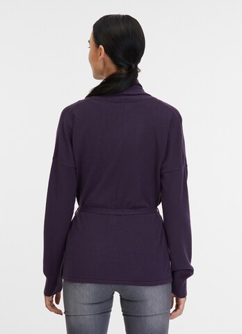 Ragwear Strickjacke in Lila