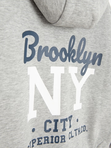 Cool Club Sweatjacke in Grau