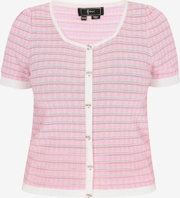 rožinė faina Kardiganas: priekis