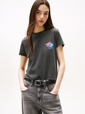 Tommy Jeans Majica | črna barva: sprednja stran