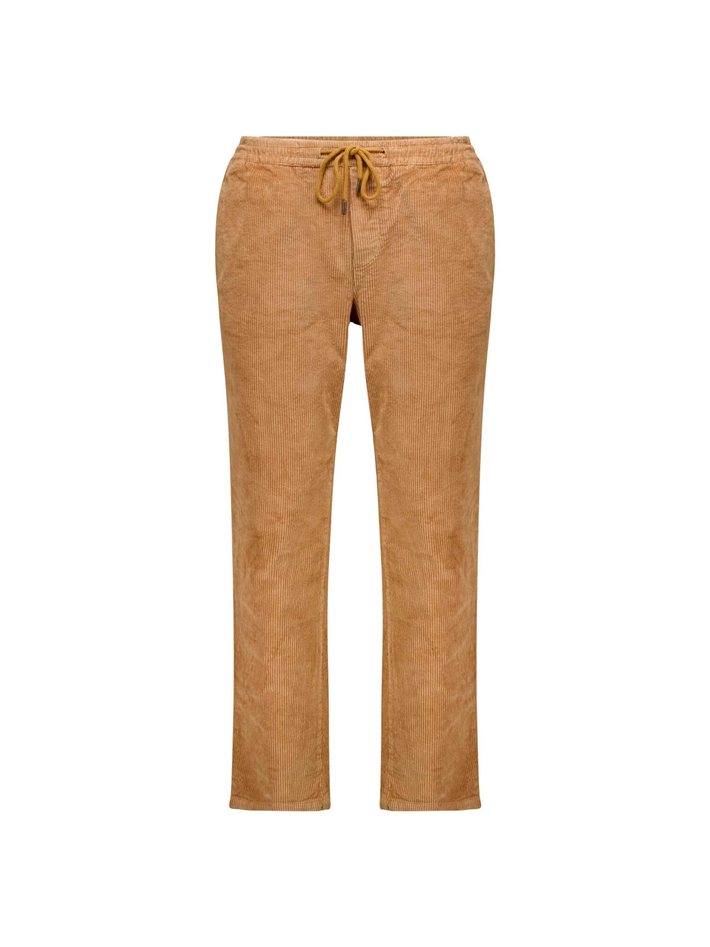 Loosefit Pantalon Deeluxe en marron : devant