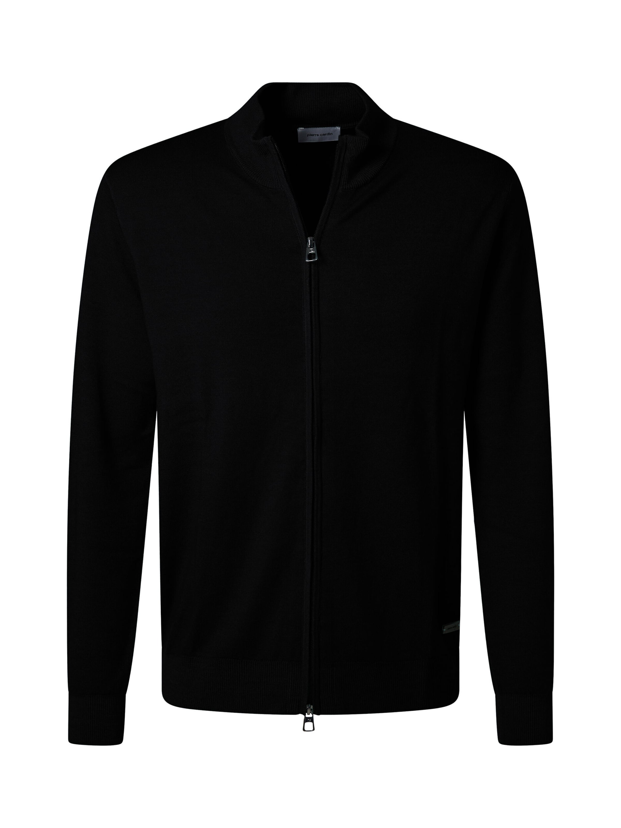 Vestes en maille PIERRE CARDIN en noir : devant