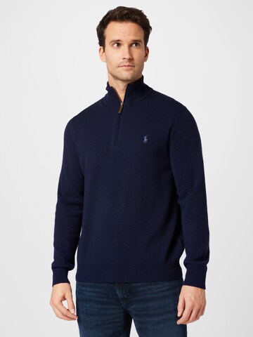 Polo Ralph Lauren Svetr – modrá: přední strana