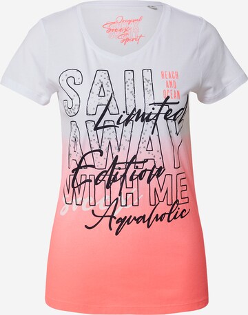 Soccx T-Shirt in Pink: front