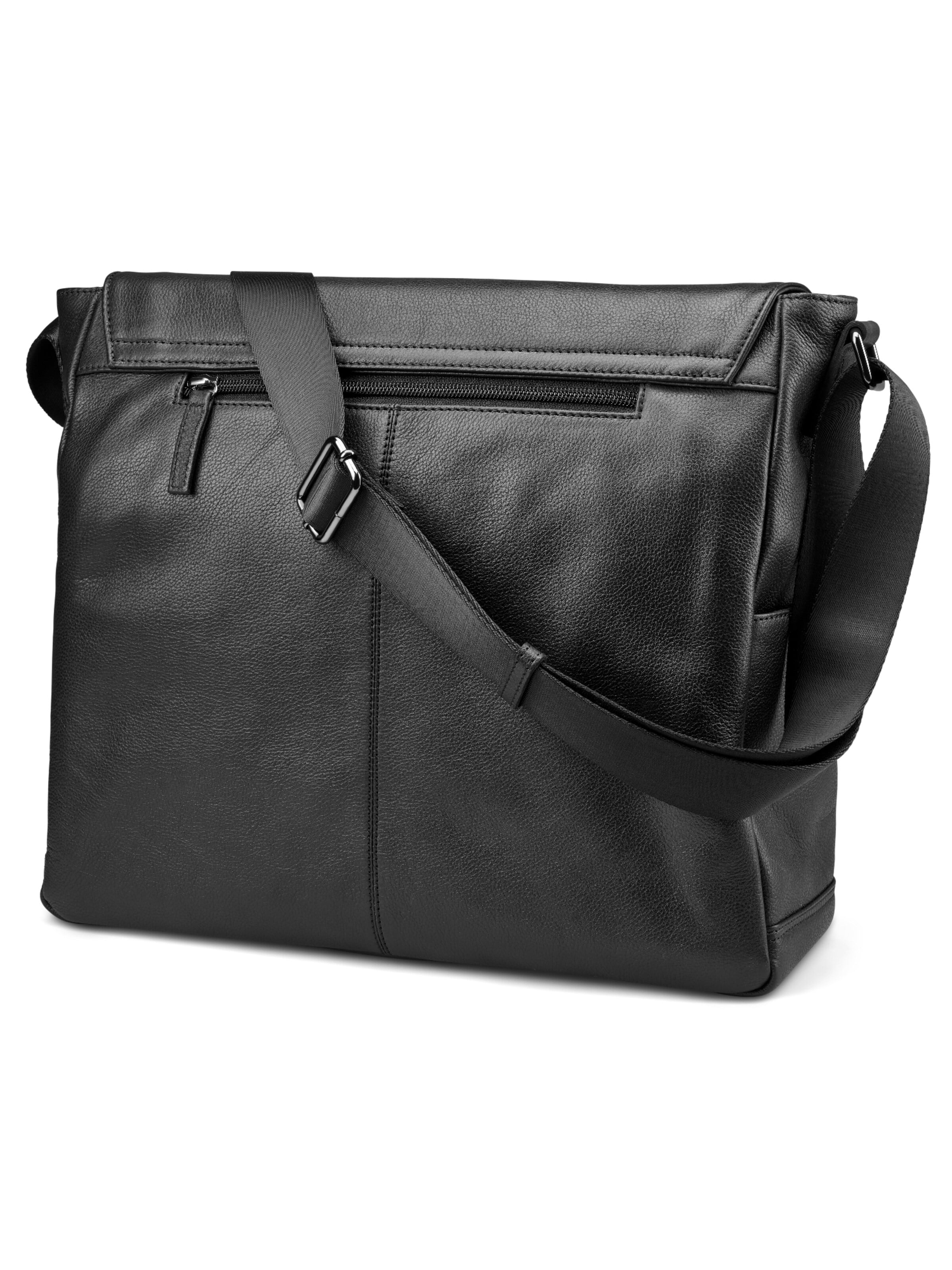 Lucleon Briefcase 'Bennett' in Black