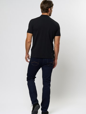 VINSON Regular Fit Polo 'Mike' in Grau