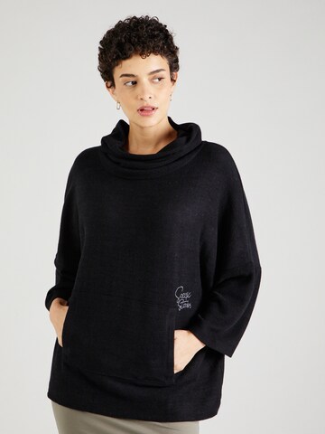 Sweat-shirt Soccx en noir : devant