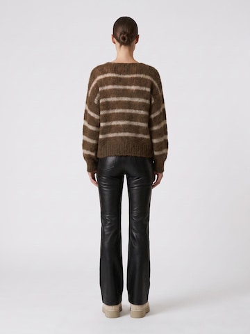 americandreams Sweater 'Katie' in Brown