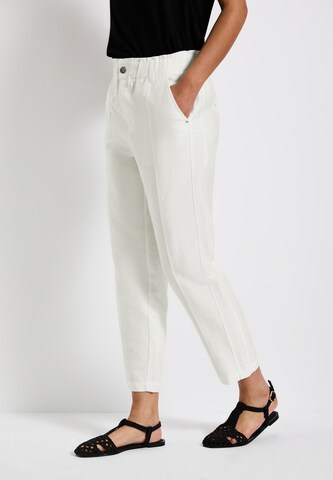 STREET ONE Regular Hose in Weiß: Vorderseite