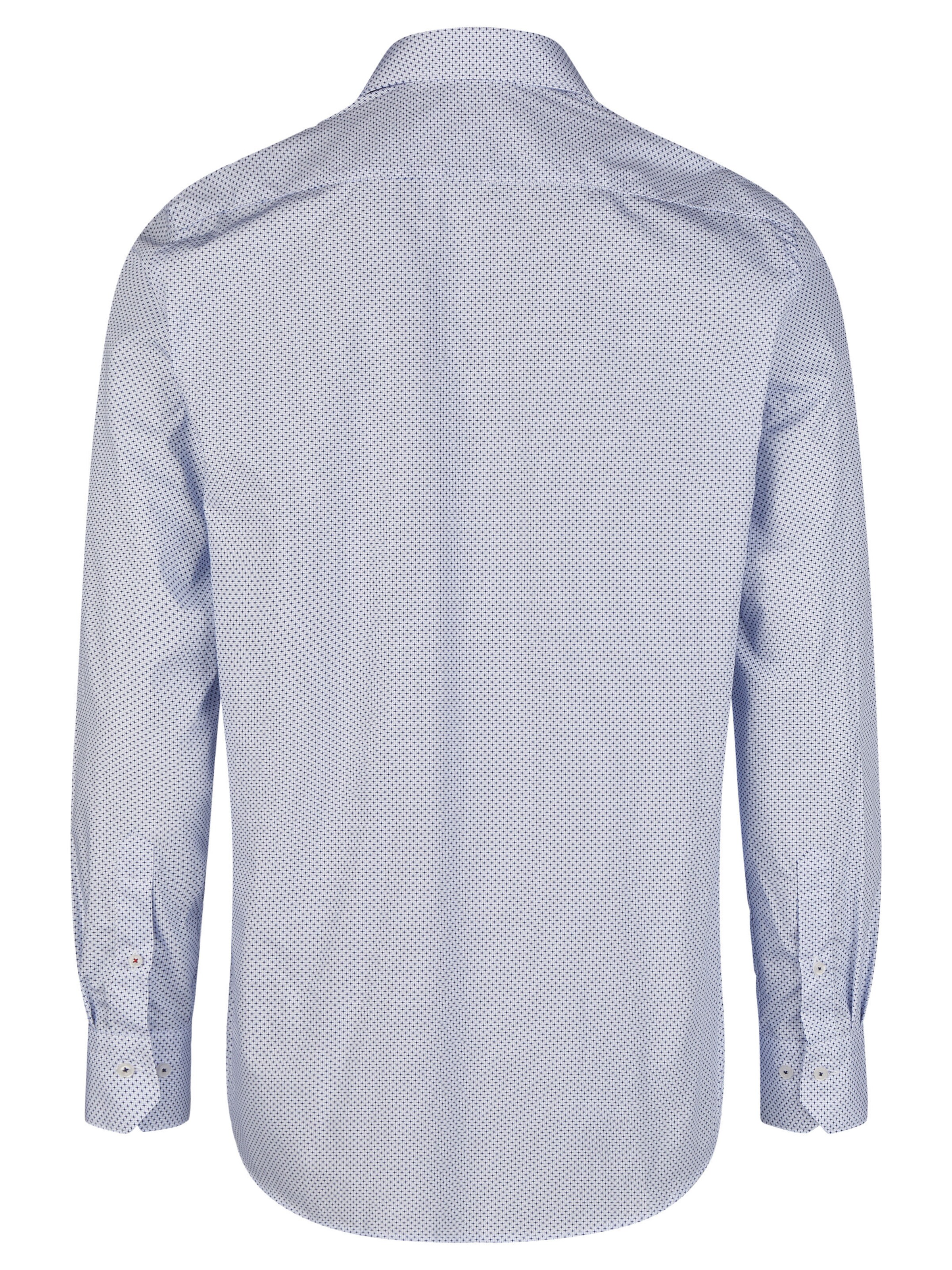 HECHTER PARIS Regular fit Button Up Shirt in Blue