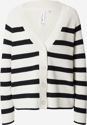 GERRY WEBER Knit Cardigan in White: front