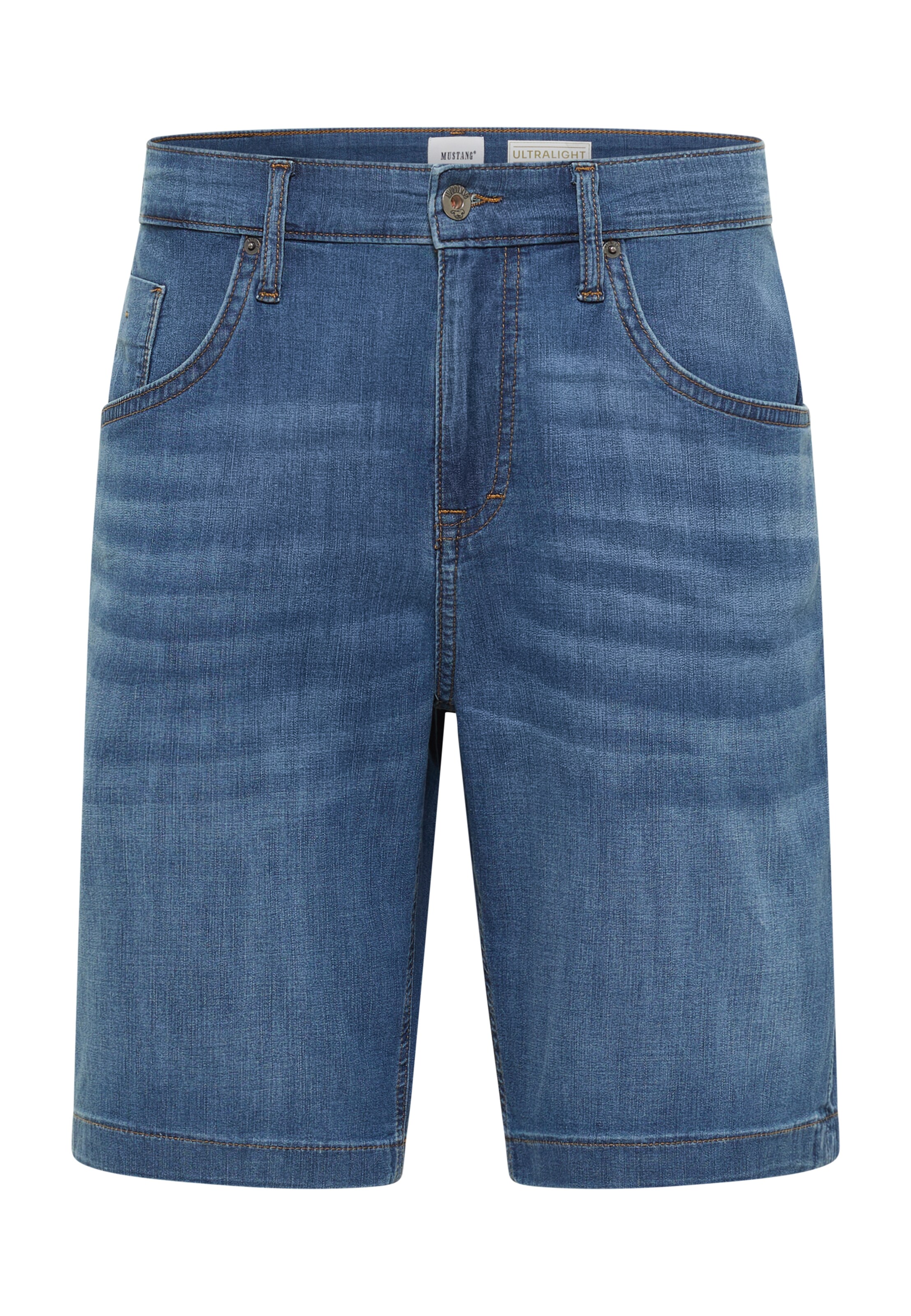 MUSTANG Slimfit Jeans in Blau: Vorderseite