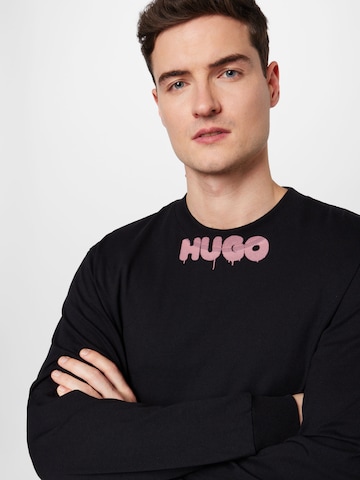 HUGO - Camiseta 'Dotopaxi' en negro