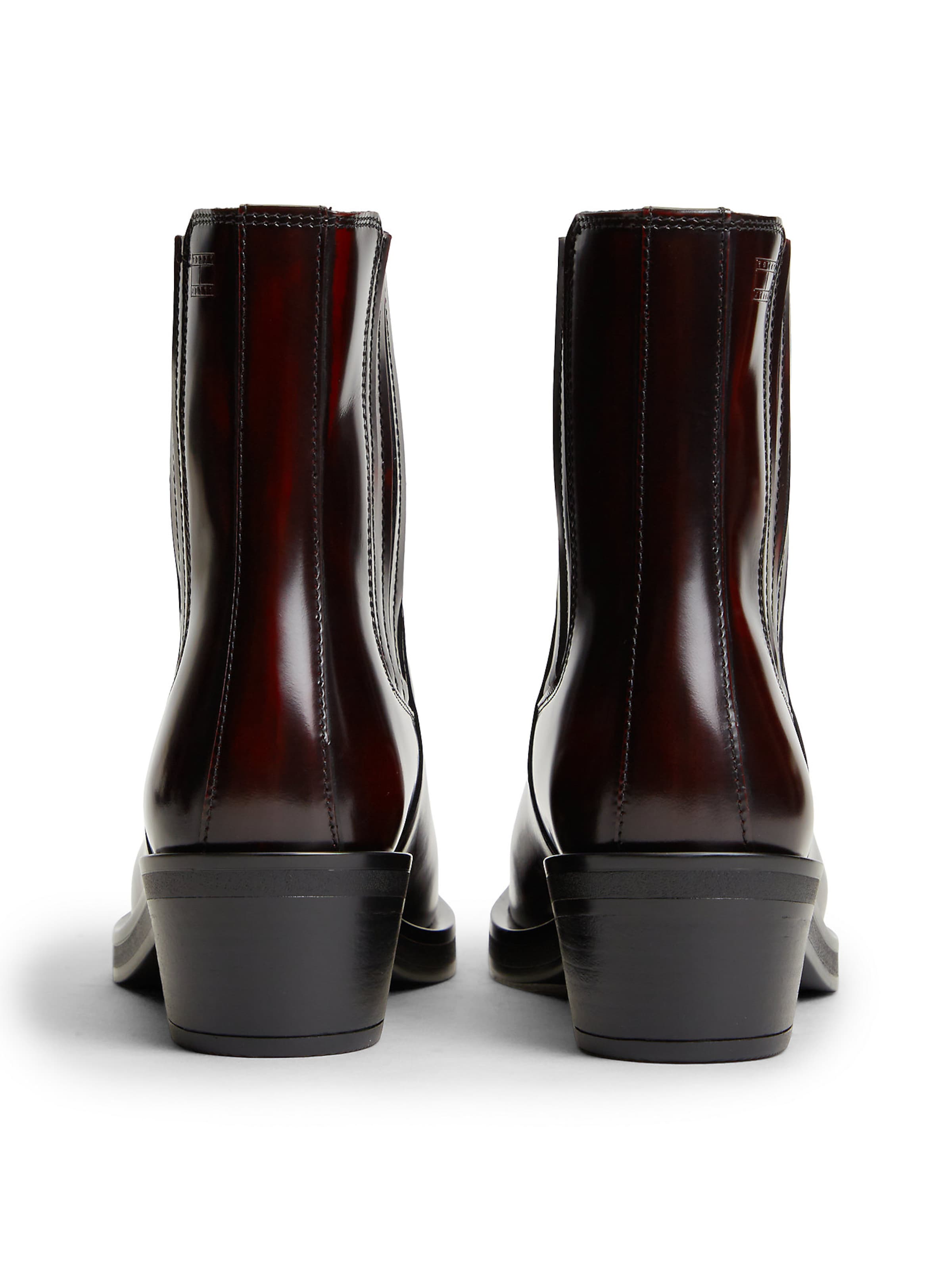 Bottes à lacets Tommy Jeans en marron