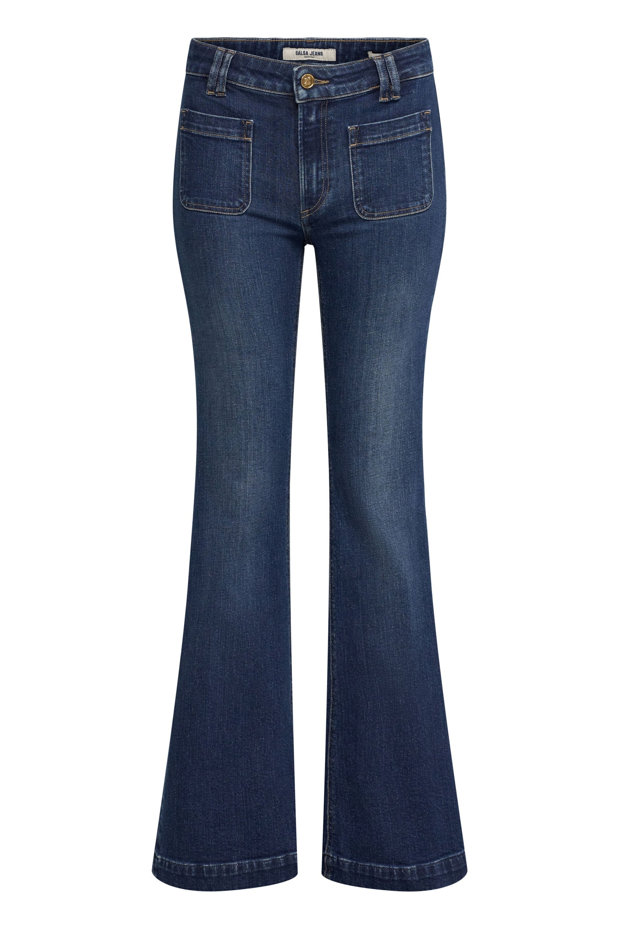 Skinny Jean Salsa Jeans en bleu : devant