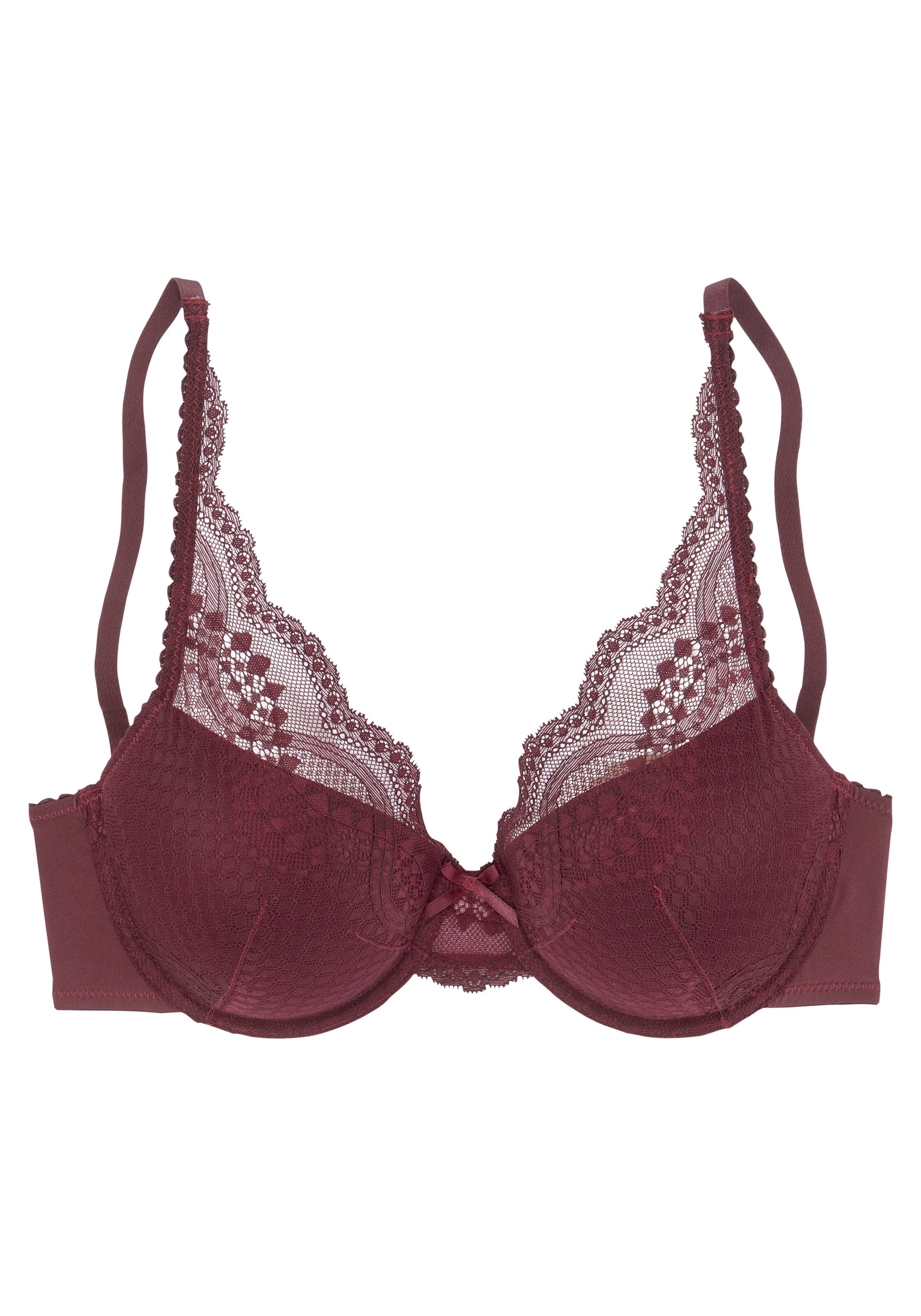 s.Oliver Бюстгальтер в Красный: спереди