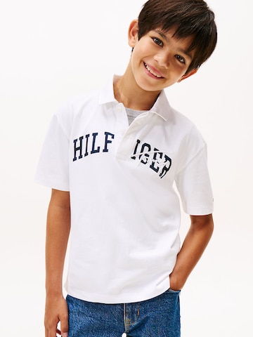 T-Shirt TOMMY HILFIGER en blanc : devant