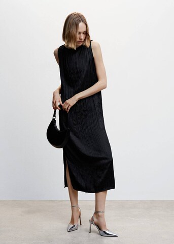 MANGO Dress 'Plain' in Black