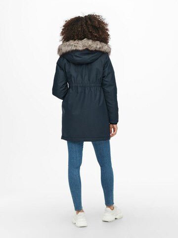 Only Maternity Winter parka 'Iris' in Blue