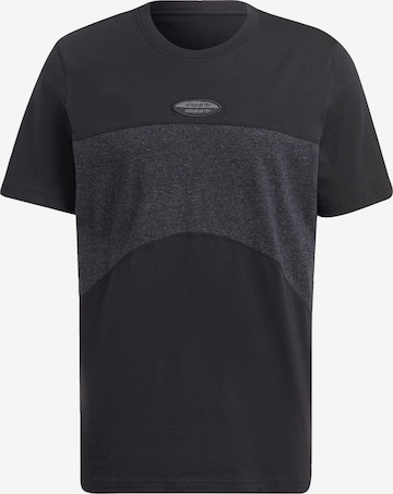 ADIDAS ORIGINALS T-Shirt in Schwarz: front