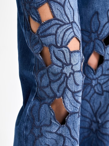 IT'S BASIC Loose fit Jeans 'Loose Mid Rise Jeans' in Blue