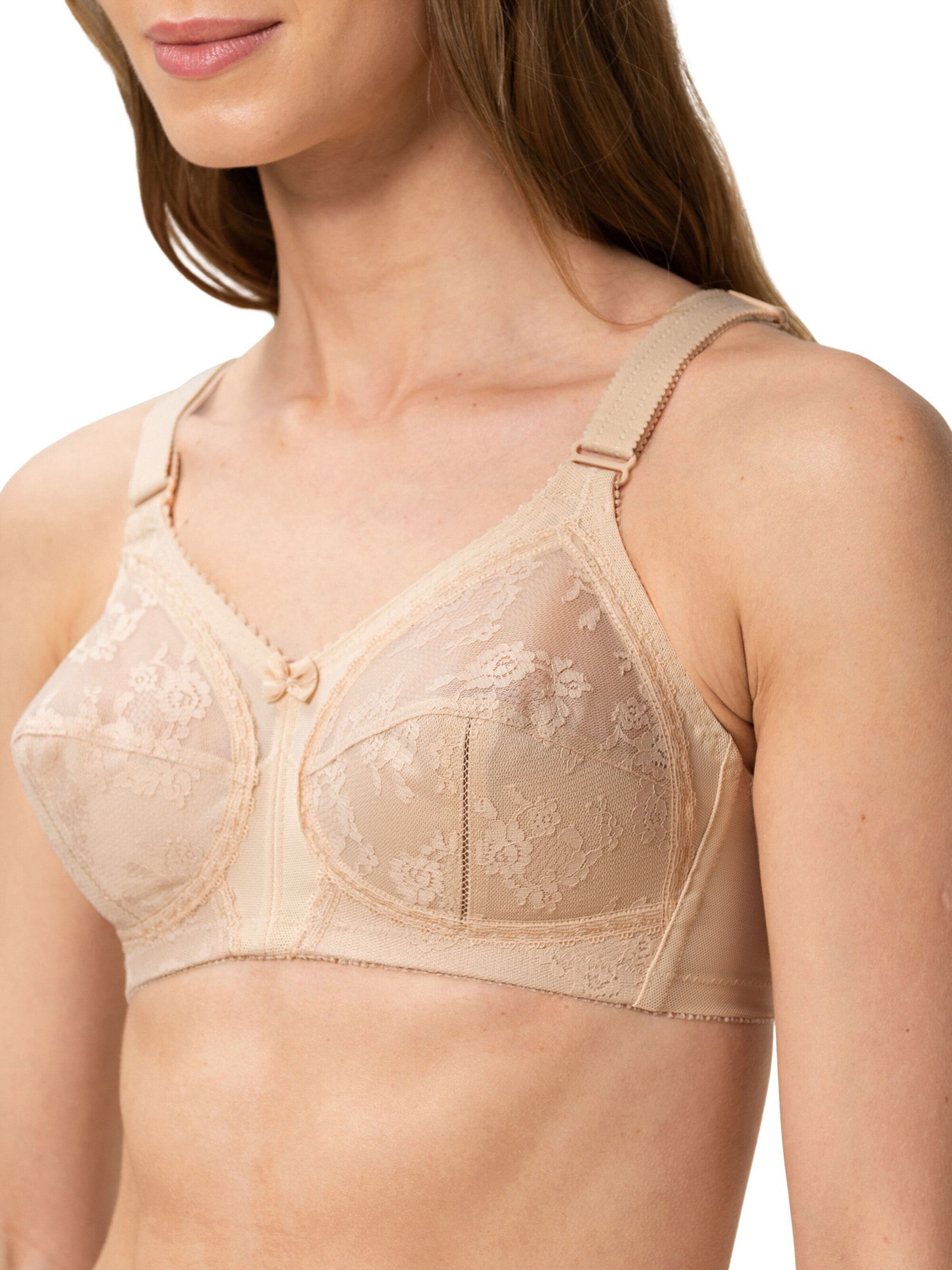 TRIUMPH Bra ' Doreen ' in Beige: front