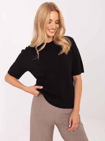 Madnezz House Sticktop 'N30085.34' in Schwarz: Vorderseite