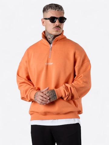 ESTEEM Sweatshirt in Orange: front