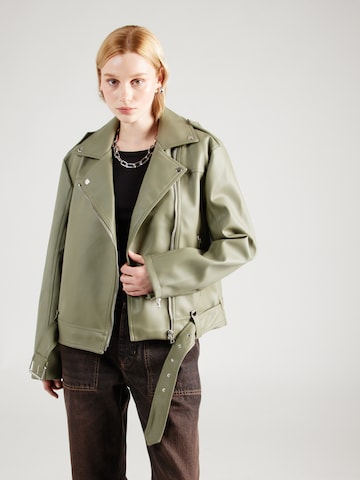 Veste mi-saison TOPSHOP en vert : devant