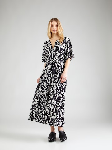 Robe 'Iris' ABOUT YOU en noir : devant