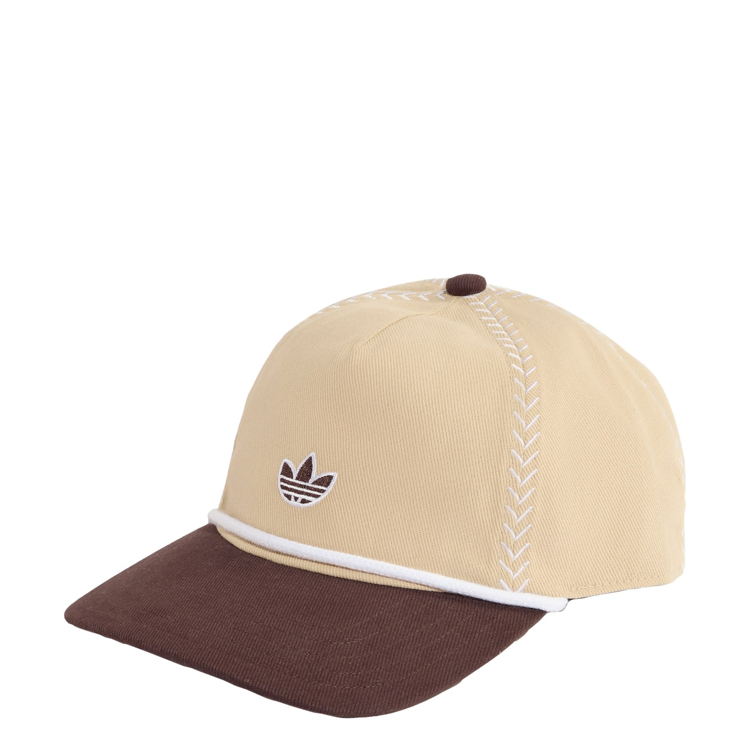 ADIDAS ORIGINALS Cap in beige / braun / weiß, Produktansicht