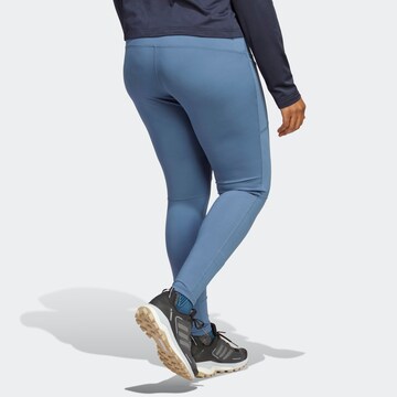 ADIDAS TERREX Skinny Sportbroek 'Multi ' in Blauw