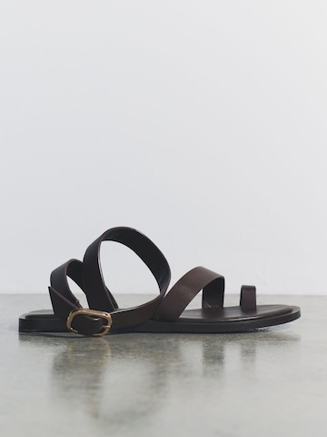 The Set Teenslipper in Bruin