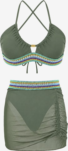 MEETWEE Tankini in Groen: voorkant