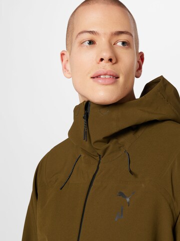 PUMA Sportjacke in Grün