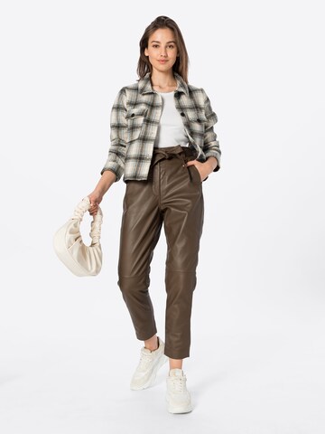 SECOND FEMALE Regular Pants 'Abina' in Brown